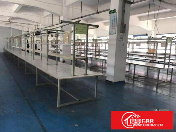 塘厦新出精装标准3楼厂房657平方招租