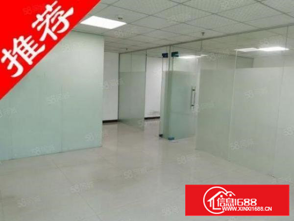 实拍沙井和一会展附近楼上103平精装修写字楼厂房仓库出租