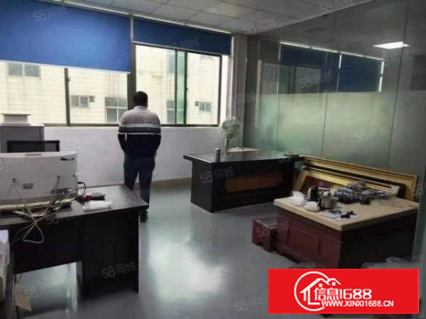 长安新出三楼厂房750，全新办公室装修地坪漆现成注塑车