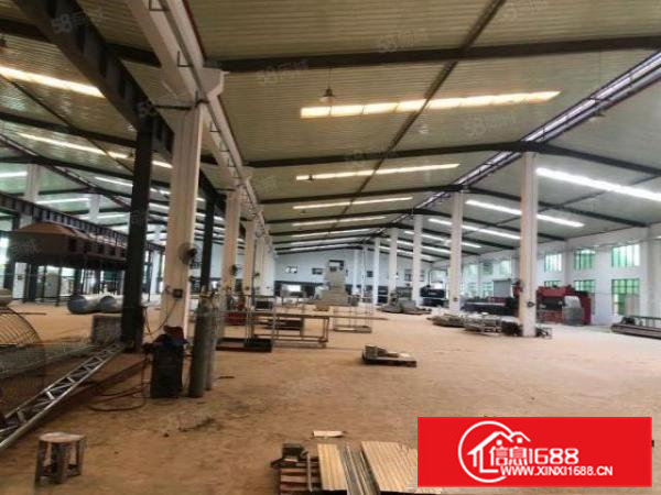 主干道边独院单一层厂房8000平方出租（空地大带行车）