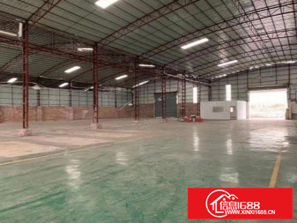 大沥镇原房东出租钢构厂房1400平方，现成办公室地坪漆