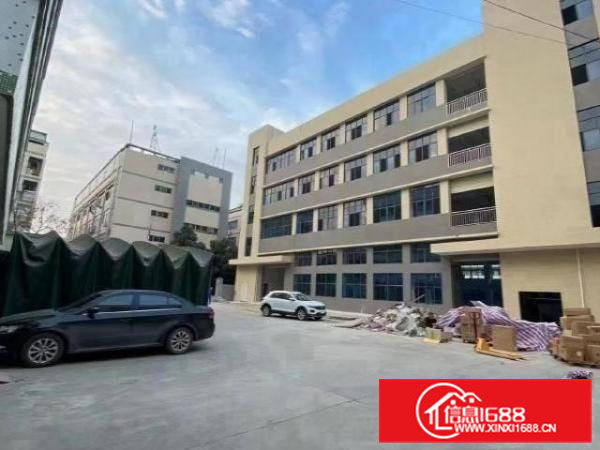 凤岗靠塘厦交世1－4层4000平全新厂房主干道边