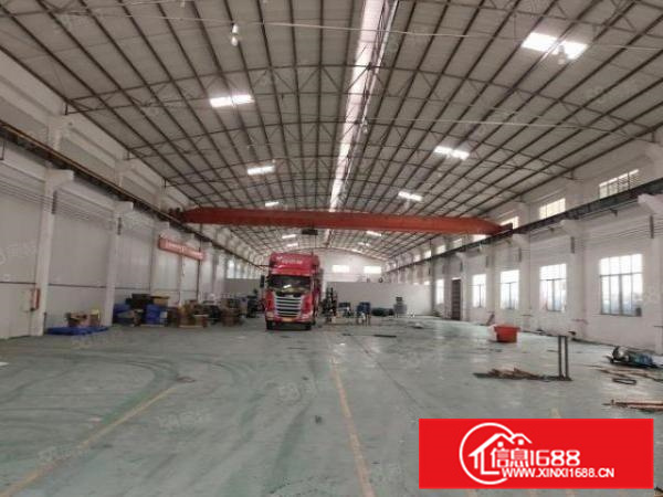 独门独院，现成5吨航吊免费用，拖挂可入车间