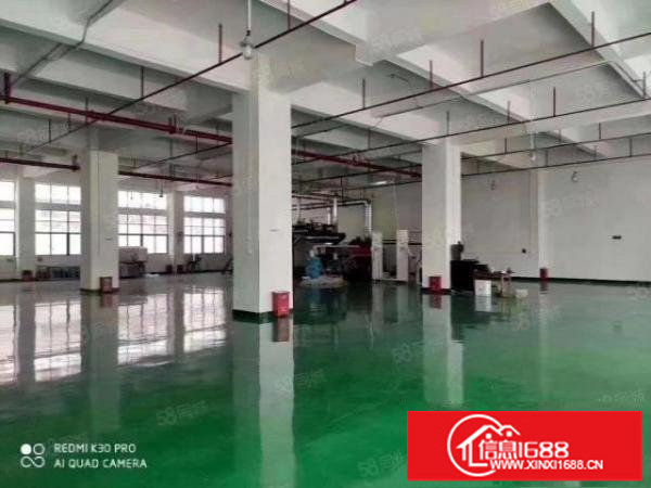 光明蒋石花园式一楼带装修标准厂房出租，带装修，形象佳，地段好