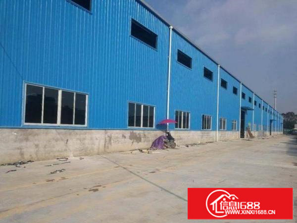 常平岗梓大路边上原房东单一层钢构厂房1500平方出租