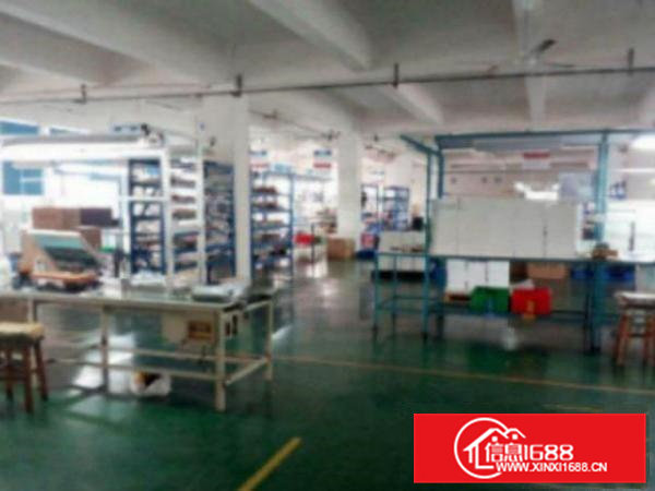 高埗标准厂房一楼800平方带办公室、5米高、消防齐全