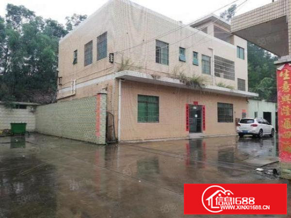 大朗洋乌工业区小独院两层厂房面积共800平.宿舍办公配套