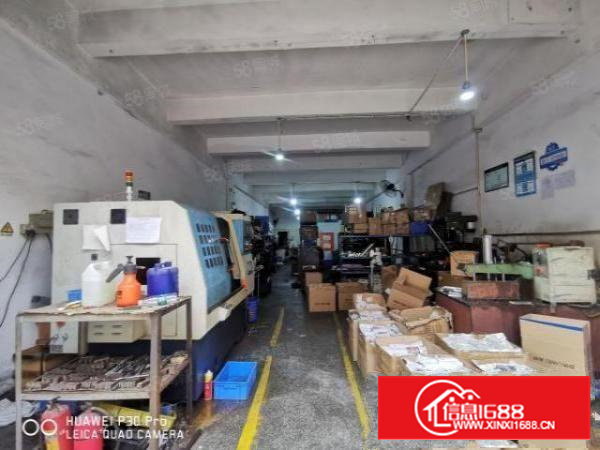 沙井中心路万丰98工业城附近1楼280平五金电脑锣现成办公室