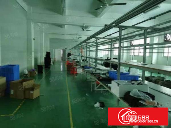 塘厦高速口田心楼上一整层1200平带装修拎包入住厂房仓库出租