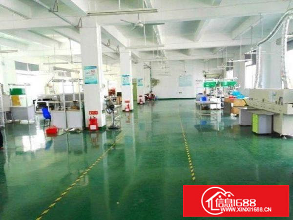 一手房东坪山工业园红本厂房一楼带牛角1900平米