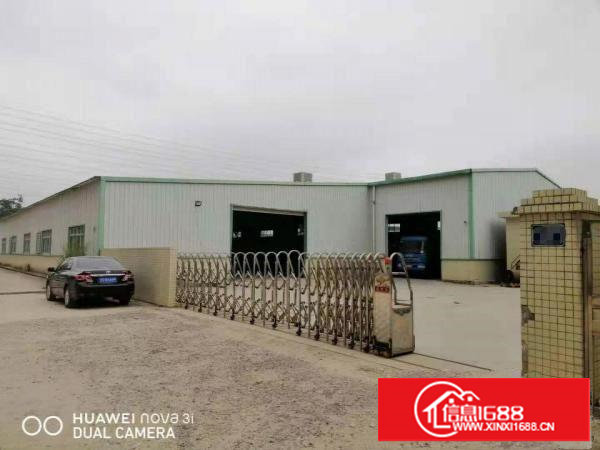 （原房东，8M，大空地）樟木头3000平方米独院钢构厂房招租