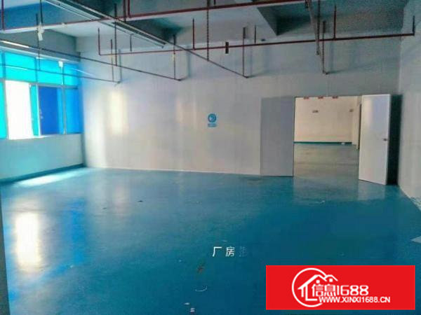 凤岗浸校塘精装修厂房三楼500平方出租，水电齐全空地大