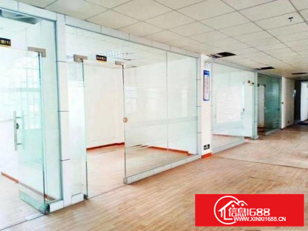 松岗宝安大道地铁口边楼上1000平方精装修厂房出租分租