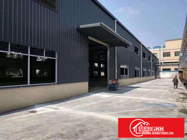 高度8米钢构带牛角5吨行车一部出租独院单一层2400平方水电