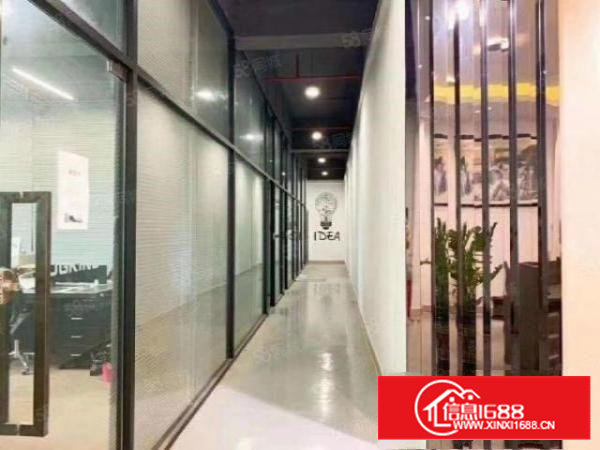 石岩原房东楼上1250平豪华装修厂房出租