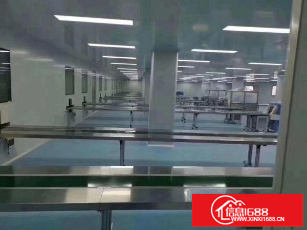 坂田上雪科技园2楼整层1500平米红本厂房出租