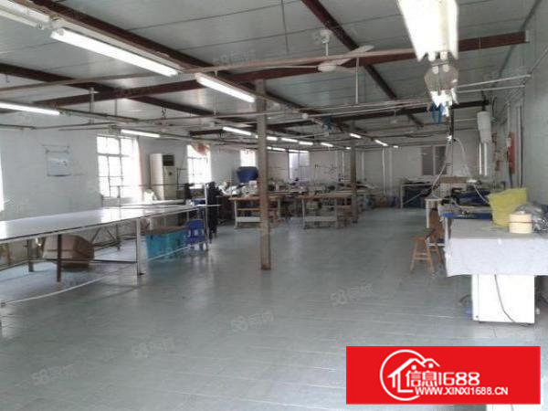 现成制衣厂2楼1500平米水电办公室现成10元招租