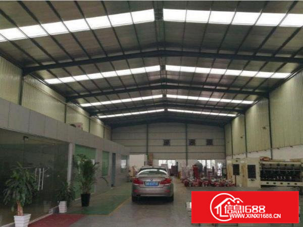 袁山贝9米高带装修2500平米独院钢构厂房招租有隔热层