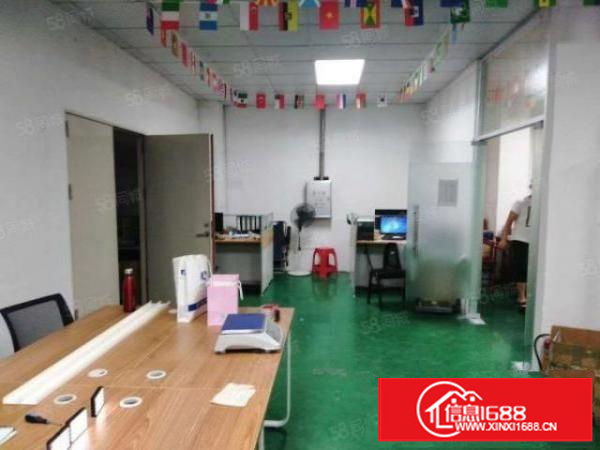 茶山镇原房东厂房出租楼上500平方招租现成地坪漆