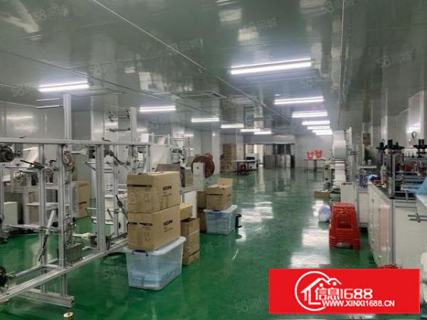 龙背岭无尘车间1500平厂房出租，现成装修，拎包入住