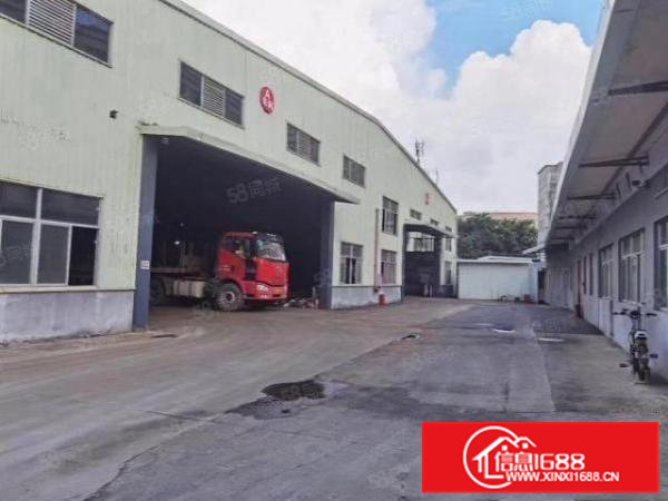 清溪独院单一层滴水10米高钢构厂房5000平出租，带多部行车