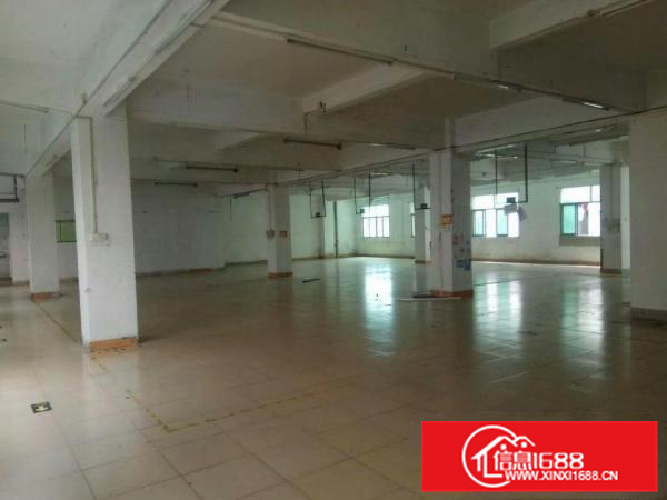 出租博罗一楼500平带办公室水电装修直接生产