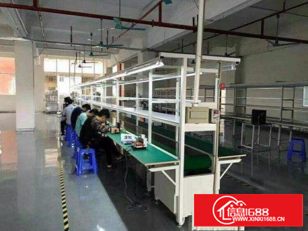 塘厦林村800平方带喷淋楼上厂房。临莲湖