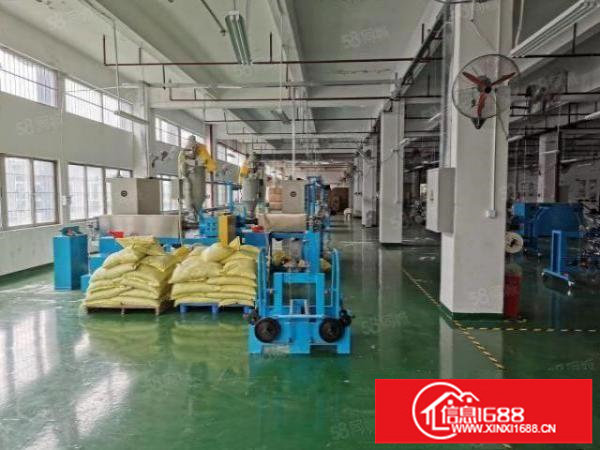 坑梓坪山大道2楼1000平精装修厂房出租带办公室水电齐全