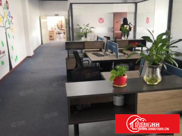 石岩物流园楼上650平米带装修厂房出租