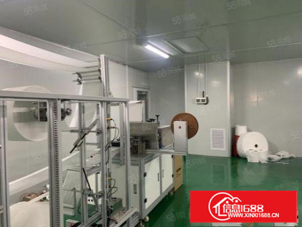 龙背岭无尘车间1500平厂房出租，现成装修，拎包入住