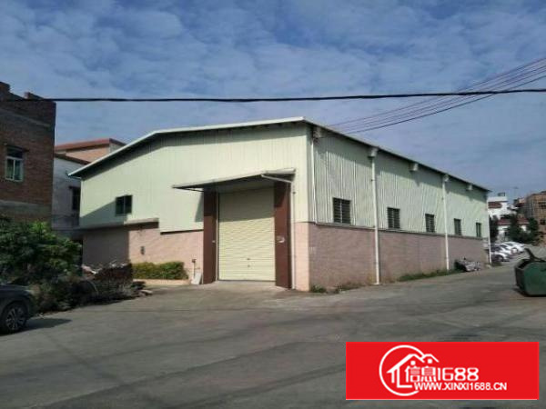 茶山镇上周塘滴水8米钢构厂房出租