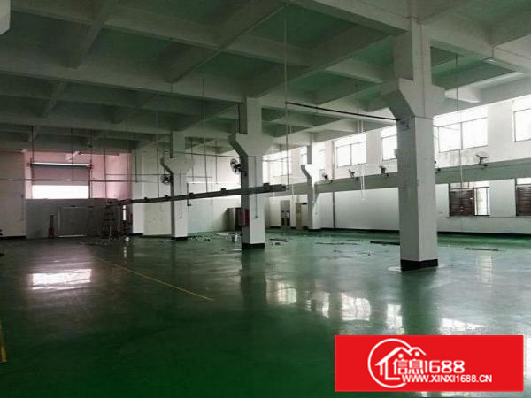 博罗福田三层每层1600平米精装修楼上厂房带办公室可分租