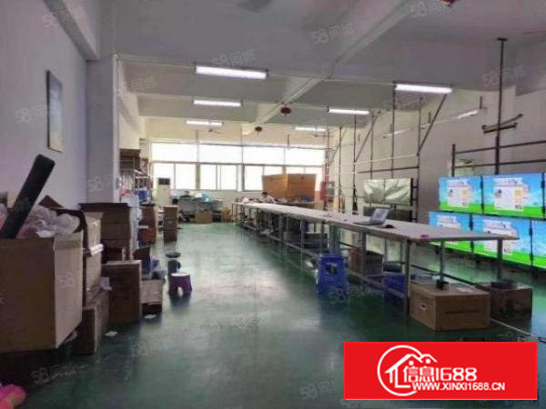 石岩北环路口2楼2000平米精装修厂房出租，