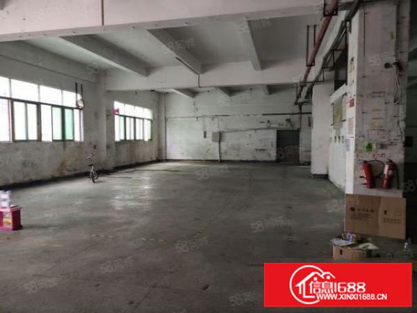 西乡，鹤州，洲石路旁一楼半层800平，可分租方便进出大货车。