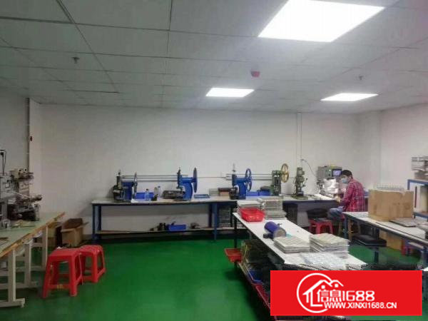 原房东无公摊厂房出租楼上500平米带装修地坪漆拎包入住