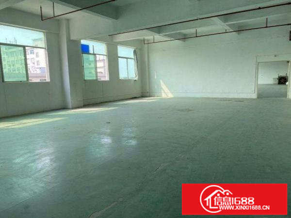 横岗六约原房东带红本厂房直租，带装修930平，人流量大