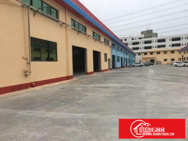 凤岗雁田怡安工业城6400平原房东红本钢构仓库厂房出租可分租