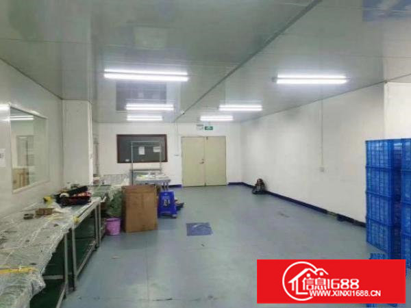 福永国道边新出楼上精装修860平厂房出租