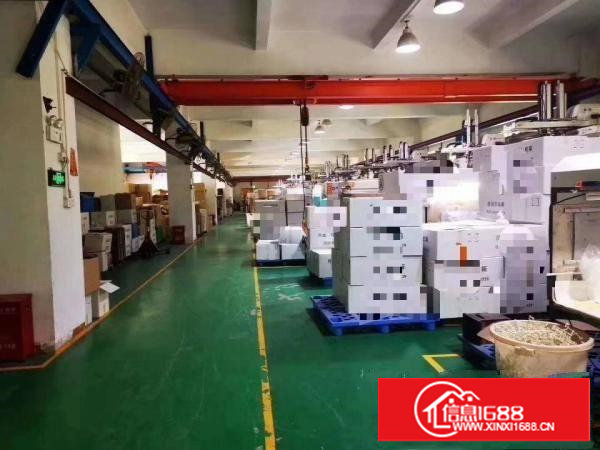 厦边新出一楼带行车2500平方米厂房出租