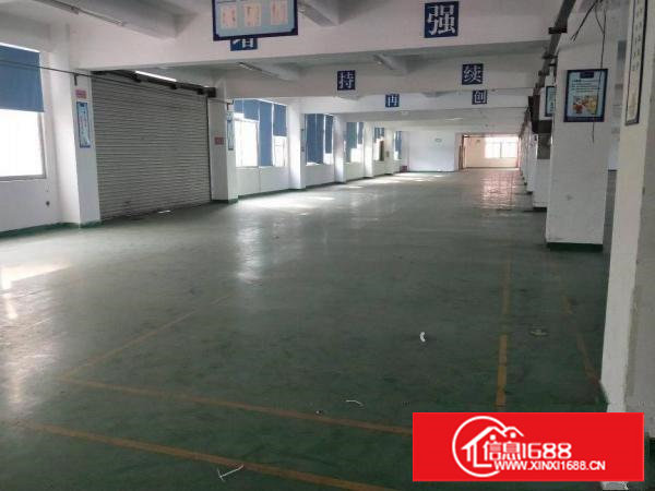 塘厦清湖头工业园标准3楼800平方！双面采光明亮！消防合格