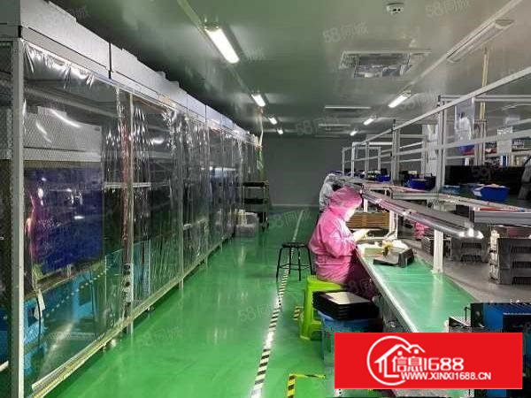 西乡大道新出工业区无尘厂房精装修8成使用率价格好谈!