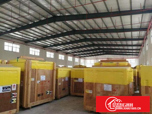 惠州新墟8米高钢构厂房面积800平米出租可分租