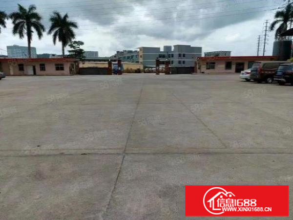 凤岗雁田工业区独院6千平一楼高7米仓库厂房出租分租，空地6千