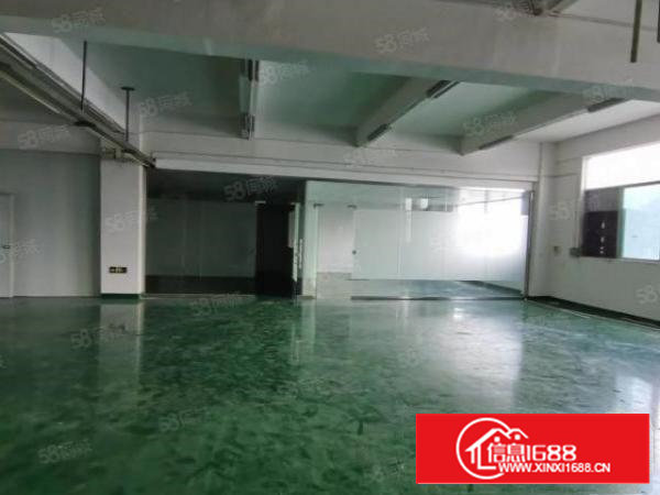 西乡楼上原房东精装修1500平整层厂房出租大小可分租