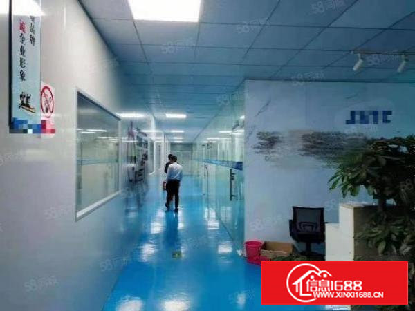 长安楼上新空出无尘车间2200平，带豪华装修