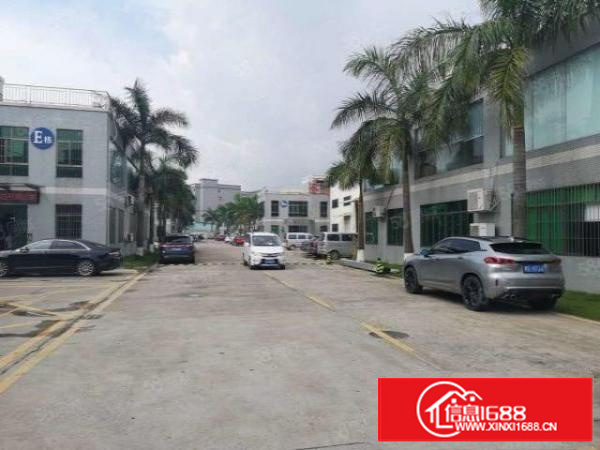 凤岗单一层独栋砖墙到顶滴水8米钢结构1300平厂房出租