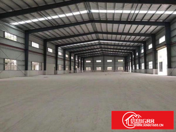 坪东工业区单一层钢构滴水8.5米出租1580平方，形象超好