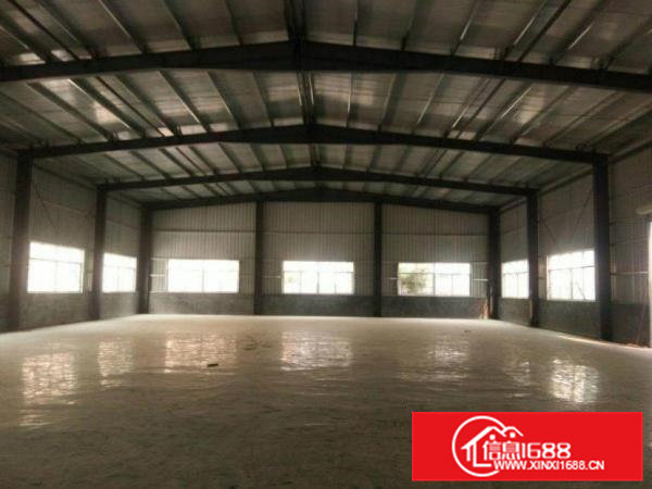 横江全新单一层厂房350平出租滴水8米