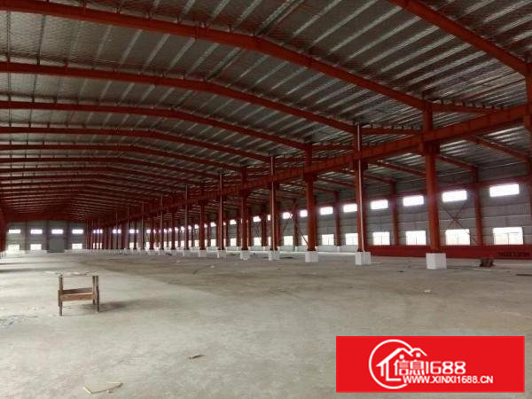 全新10米钢构厂房诚意招租重型工业企业，附带行车。