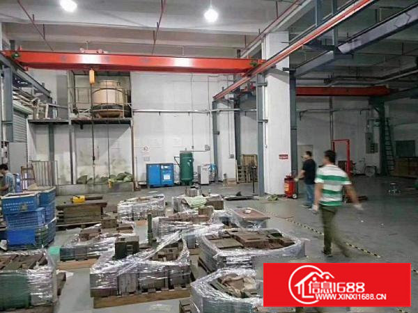 厂房带行车1楼层高7米2500平米带装修水电办公区域齐全招租